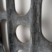 Brutalist Cast Aluminum Door Panel, 1960s