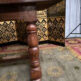 Louis XIII style farmhouse table solid oak + 2 extensions