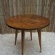 Art Deco walnut side table or coffee table.