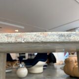 Table à manger en travertin années 70