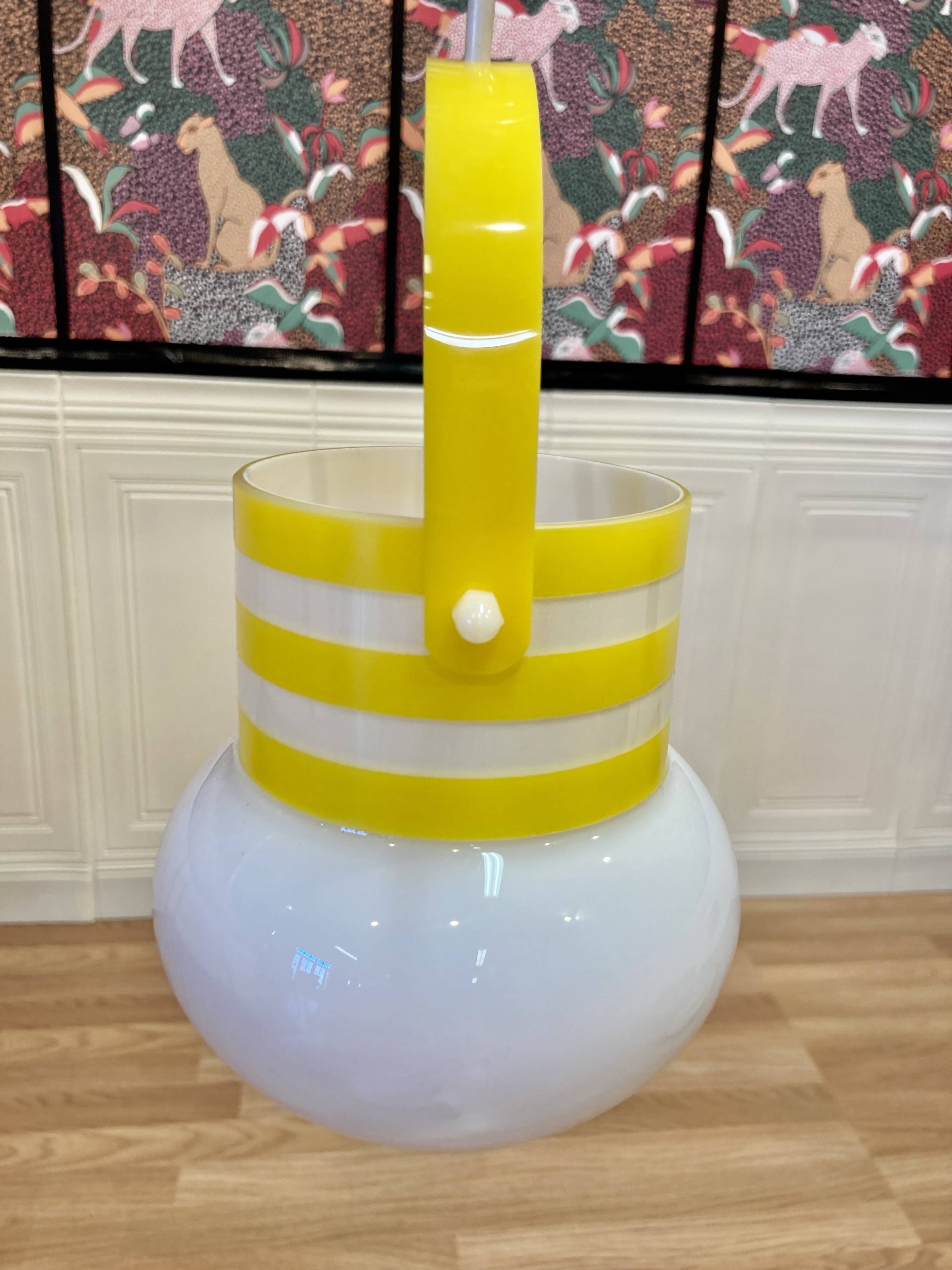 Suspension scandinave en verre, 1960