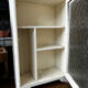 Small wooden display cabinet