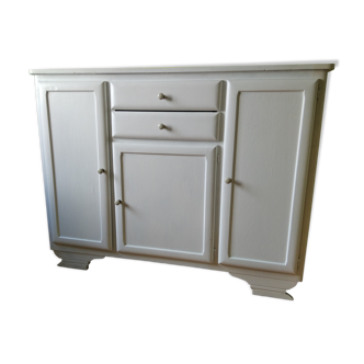 1950s Mado Buffet restyled in white