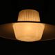 Opaline suspension lacquered steel and brass