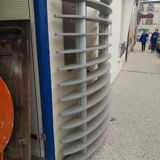 Massive beech library and aluminium mount around 1980