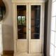 Antique glass cabinet