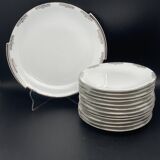 Limoges porcelain cheese/dessert service