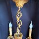 Louis XIV chandelier in gilded bronze – 6 light arms