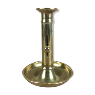 Brass pusher candle holder