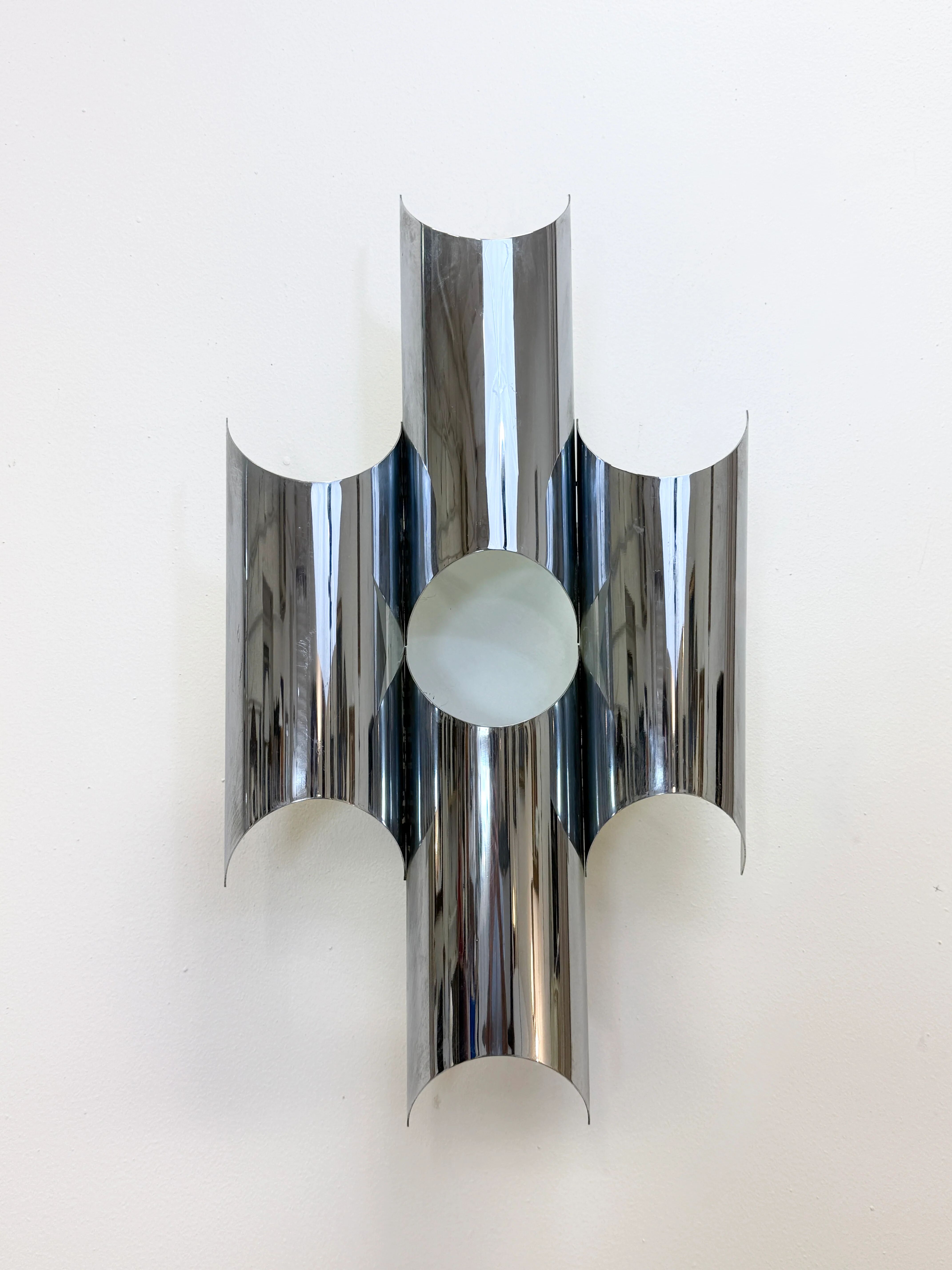 Wall lamp "Organ" – Raak Amsterdam, 1970s