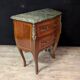 Commode De Style Louis XV Avec Marbre Vert De Mer