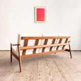 Canapé 3 places Arne Vodder modèle FD164 pour France & Son, Danemark