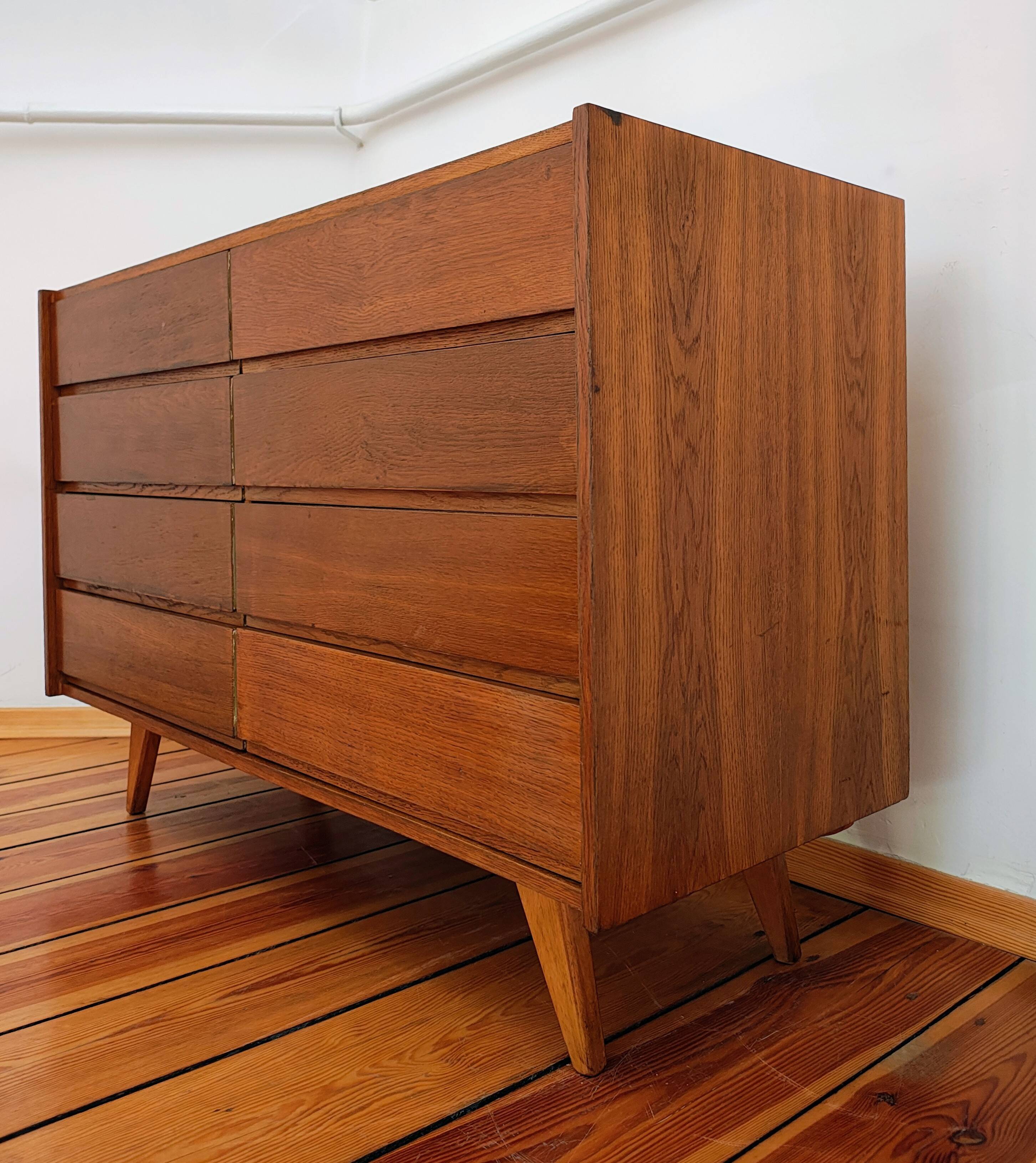 Czechoslovakian U-453 Chest of Drawers by Jiří Jiroutek for Interior Prague