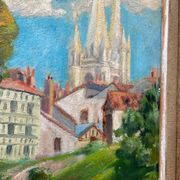 Tableau de Bayonne huile basque