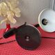 Beige metal space age lamp
