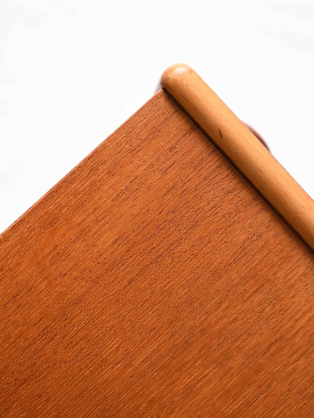 Table de chevet scandinave en teck, années 1950-60