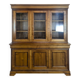 Louis Philippe style bookcase in cherry wood