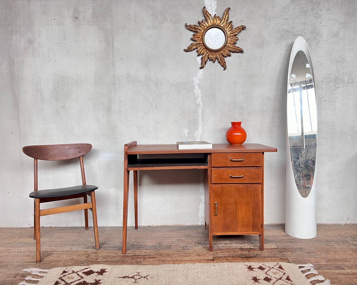 Modernist vintage desk