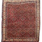 Tapis d'orient iran Bidjar  ancien - entièrement fait main  : 1.60 X 2.18 mètres
