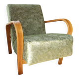 Fauteuil vintage classique par A. Kropacek et K. Kozelka, Tchécoslovaquie, années 1950