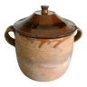 Valauris glazed earthenware pot