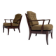 Re-upholstered Swedish arm chair bij Engens Mobelfabrik, 1970s