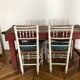 Wooden farm table
