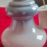 Duo de suspension en opaline bleue