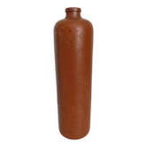 Ancienne bouteille de gin en grès - vase en grès