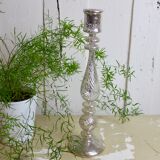 Former mercurise glass candlestick