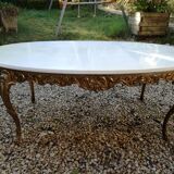 Louis XV mabre coffee table