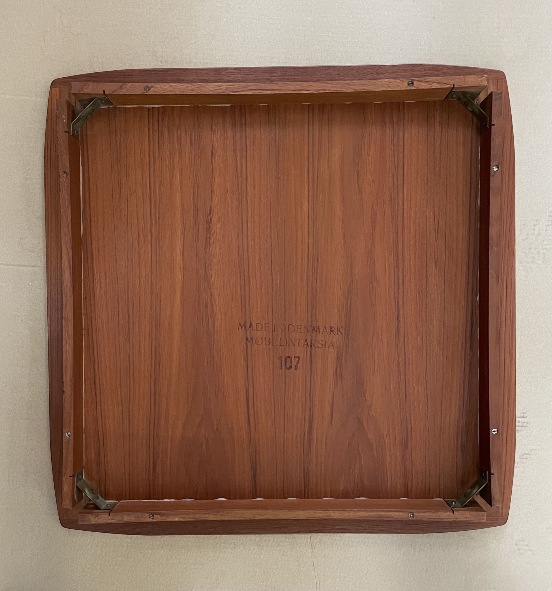 Danish MidCentury Teak Coffee Table by Mobelintarsia 1960s
