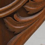 Grand Baroque-Style 11-Piece Dining Suite — Carved Oak & Oak Veneer — Table