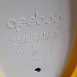 Rabbit chair by Stefano Giovannoni - Large velvet model