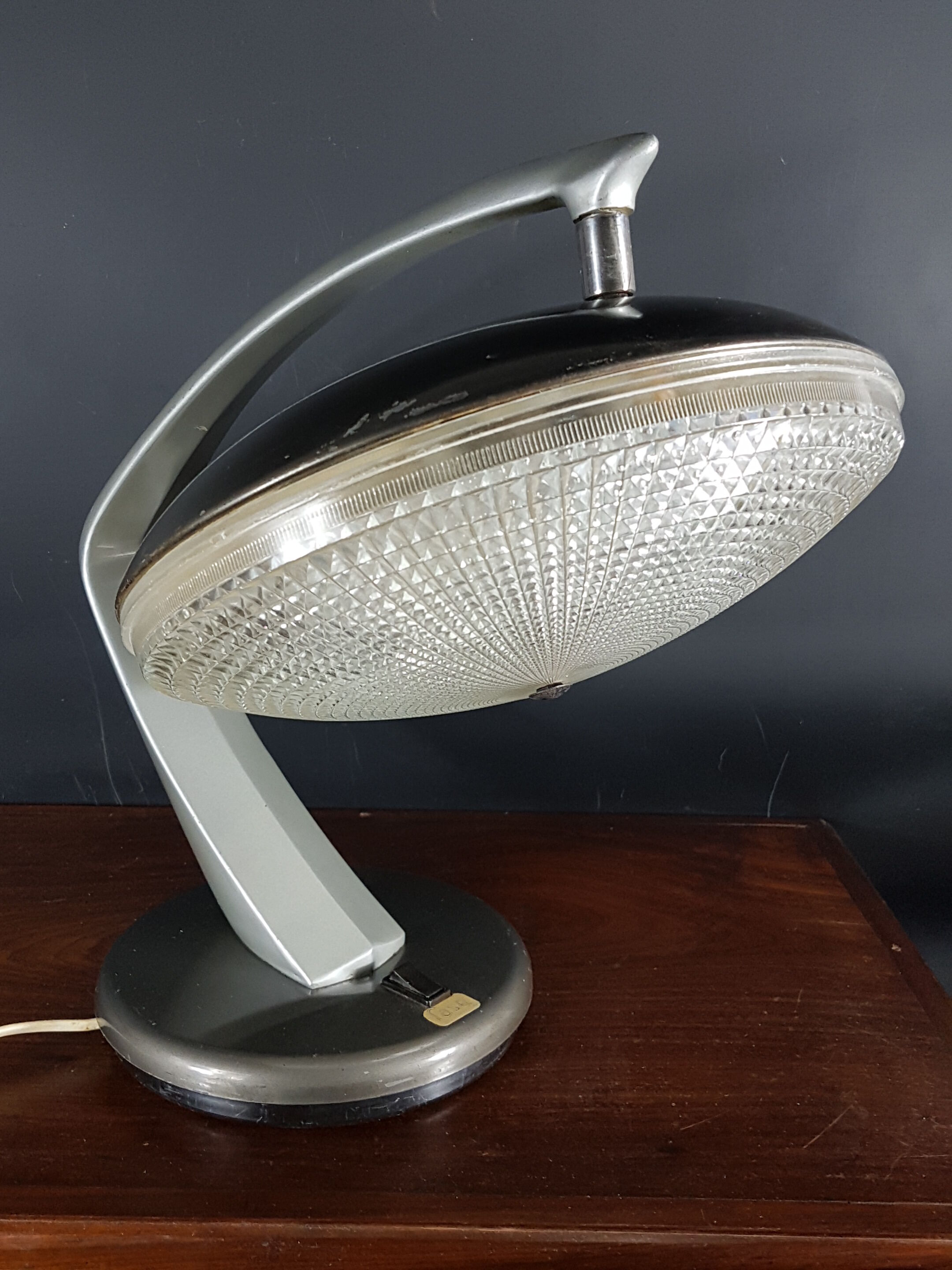 Boomerang Table Lamp by Luis Perez de la Oliva - Pedro Martin Garcia for Fase, 1960s