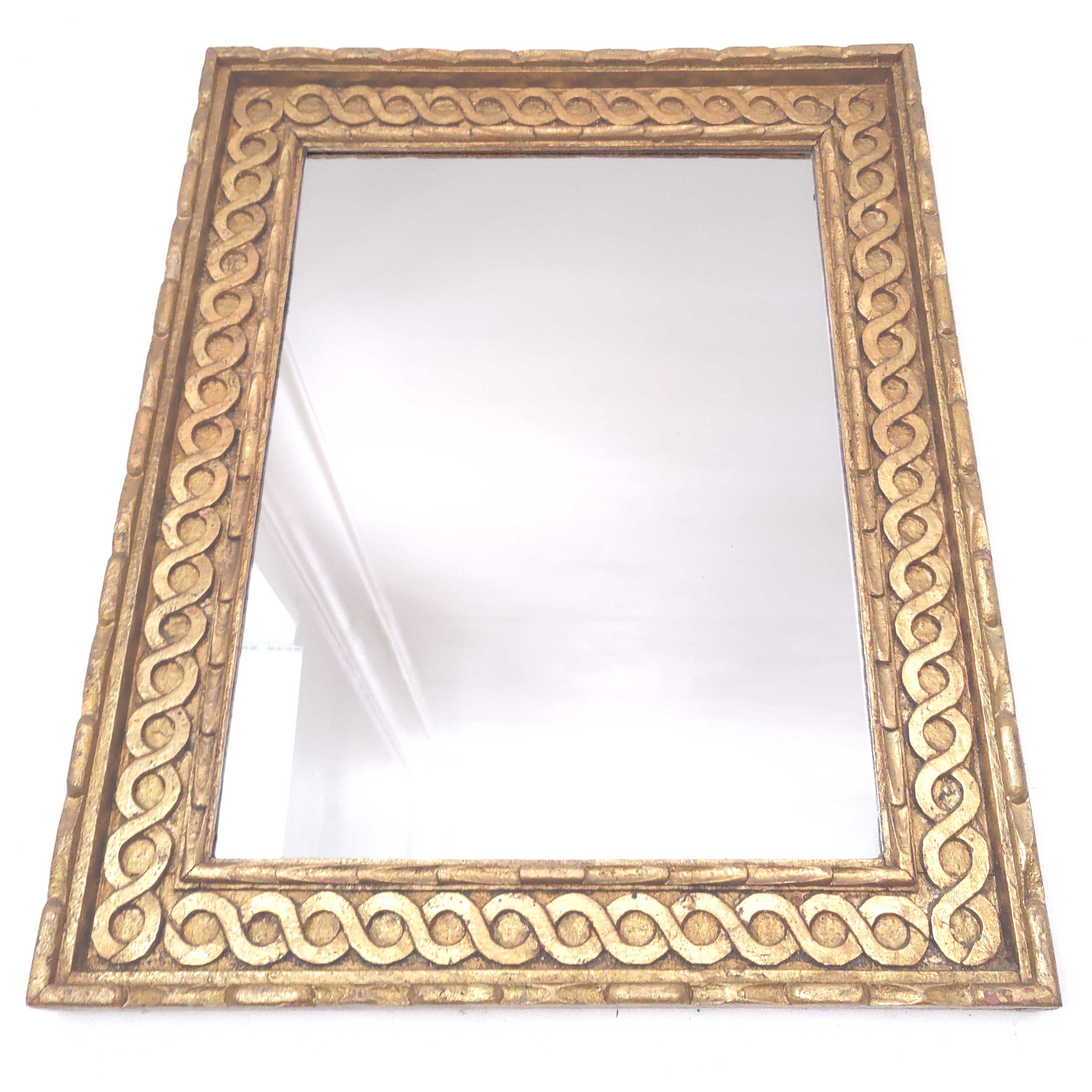 Golden mirror 61x76cm