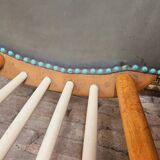Set of 4 chairs with bars 1960