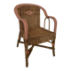 Wicker armchair