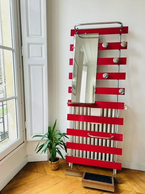 Vintage coat rack/hallway