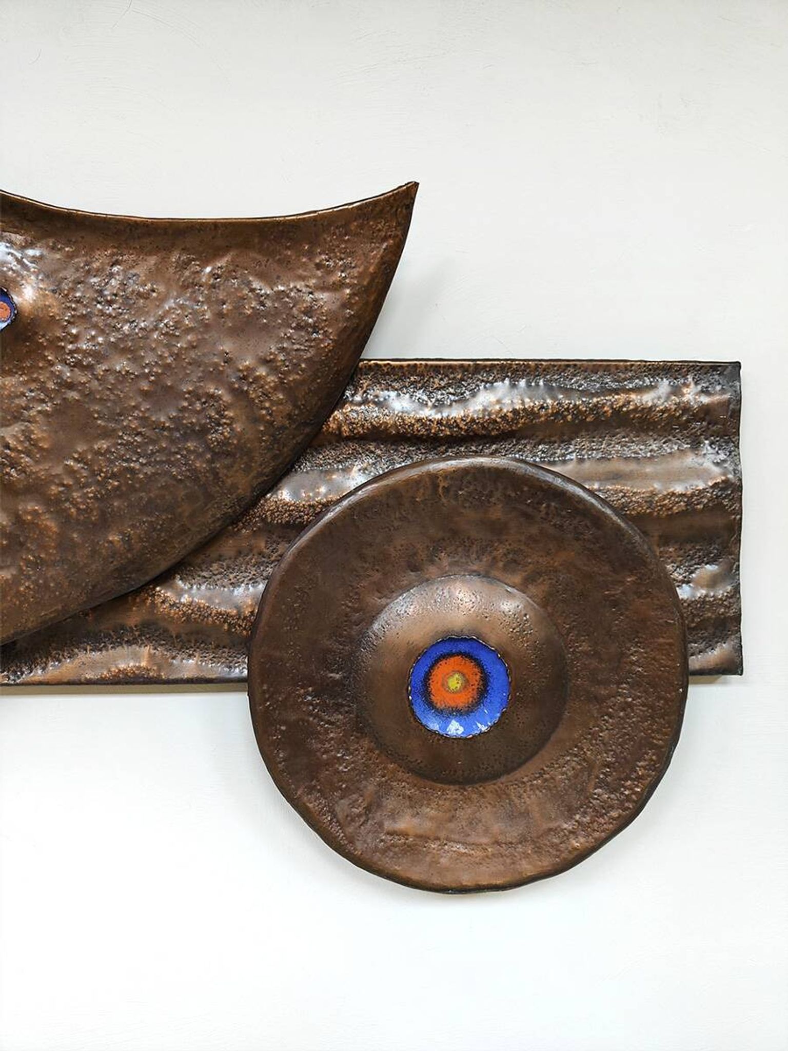 Vintage wall decoration wall art object 'Brutalism'