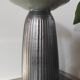 Vintage architectural vase in two-tone ceramic