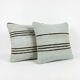 Set of 2 vintage kilim cushion covers 48x48 cm