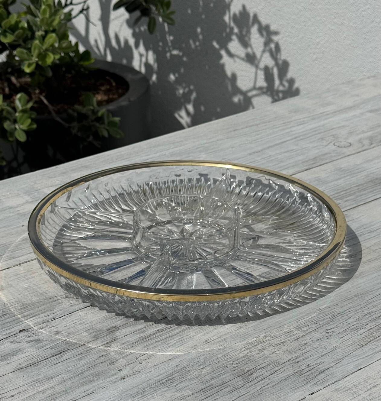 Large compartmentalized dish