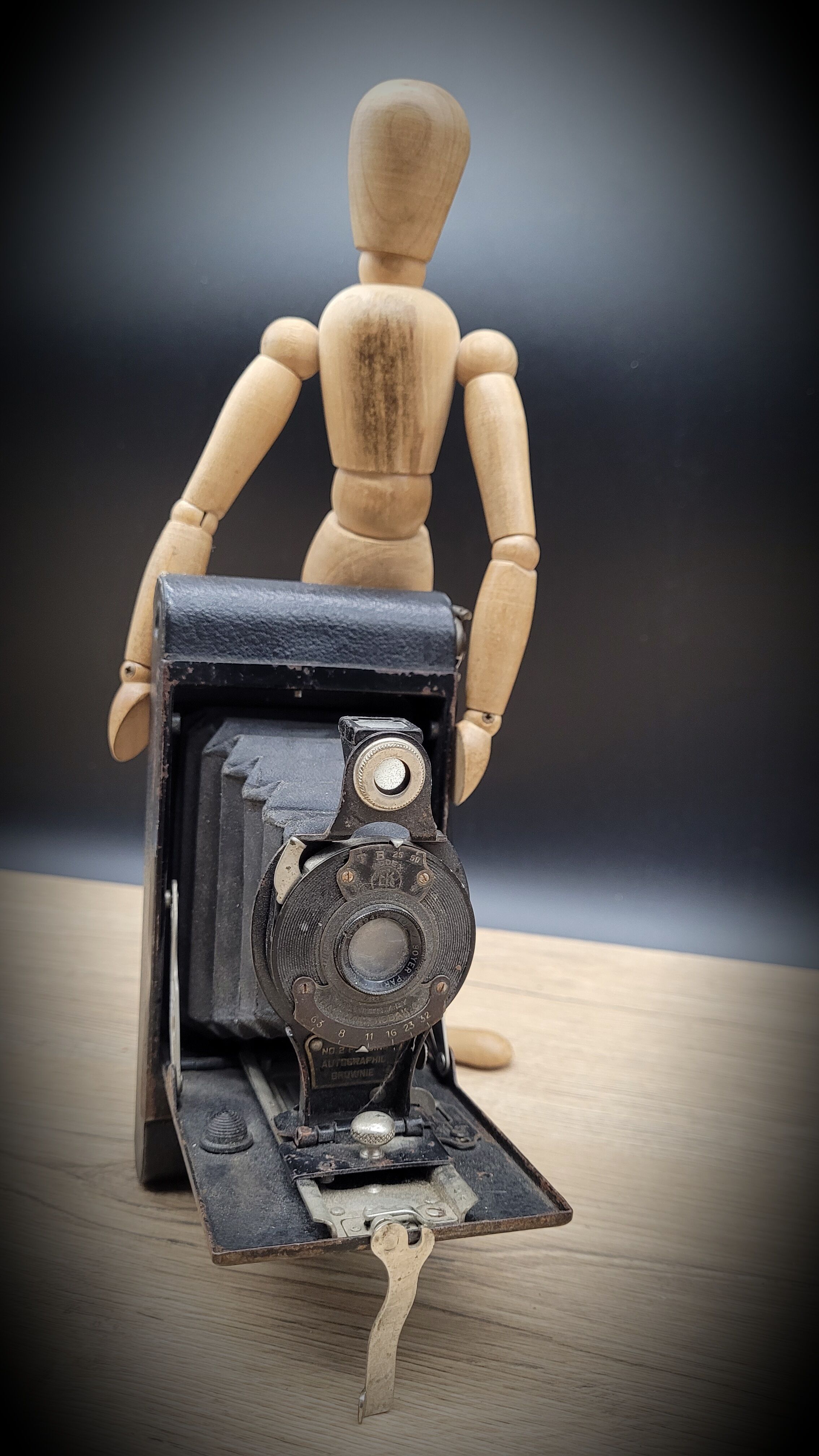 Bellows Folding Camera