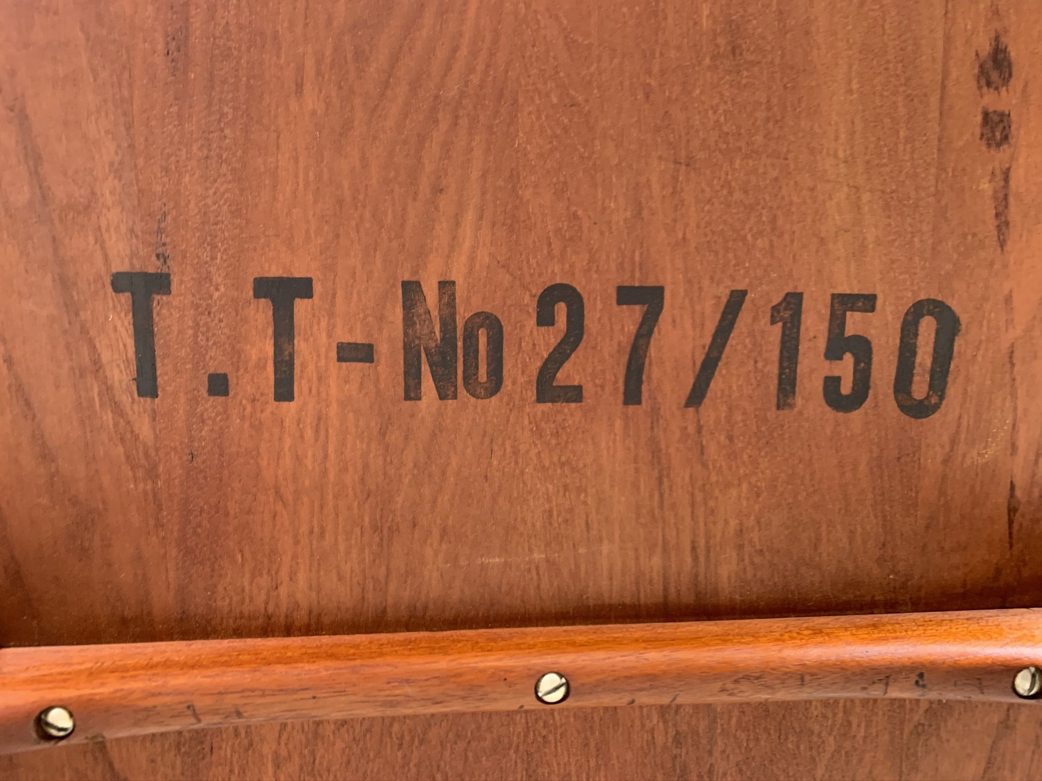 Table basse par Thisted Travareindustri 1960