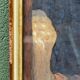 Orientalist pastel, woman with turban, signed Wolff