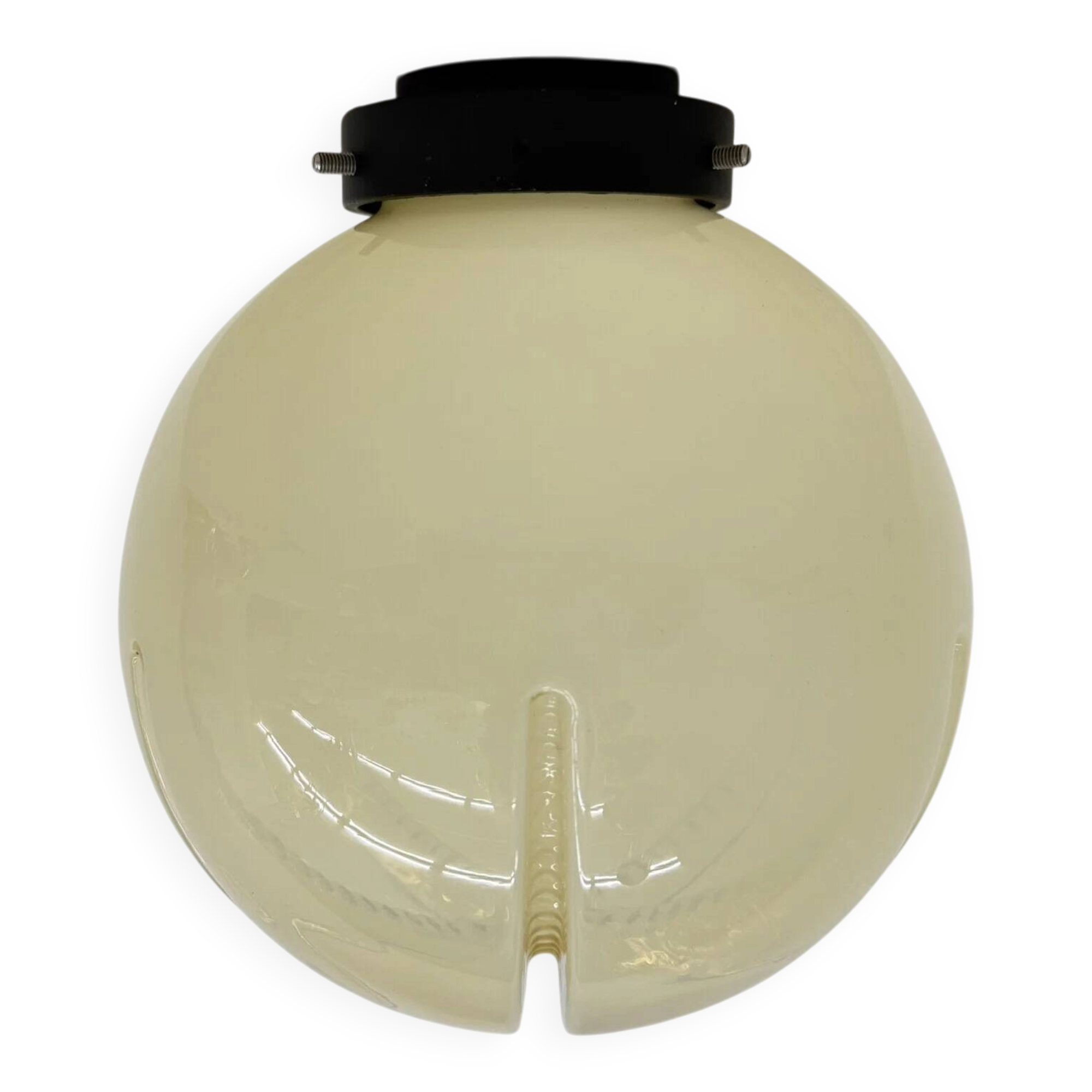 Mid-century Italian glass ceiling lamp, 1970s