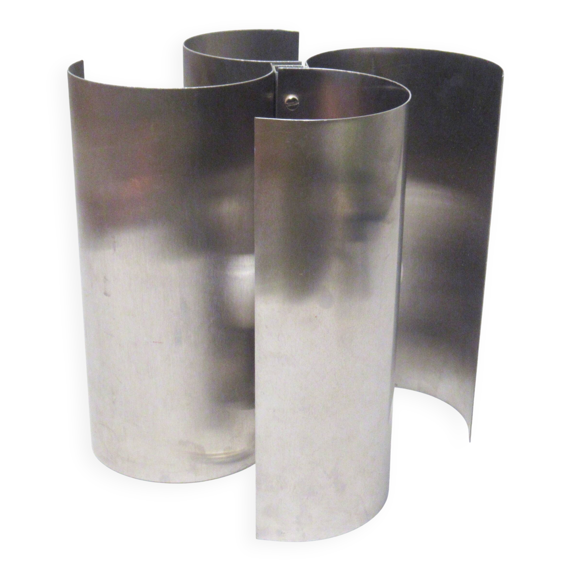 Steel turbine lamp circa 1970