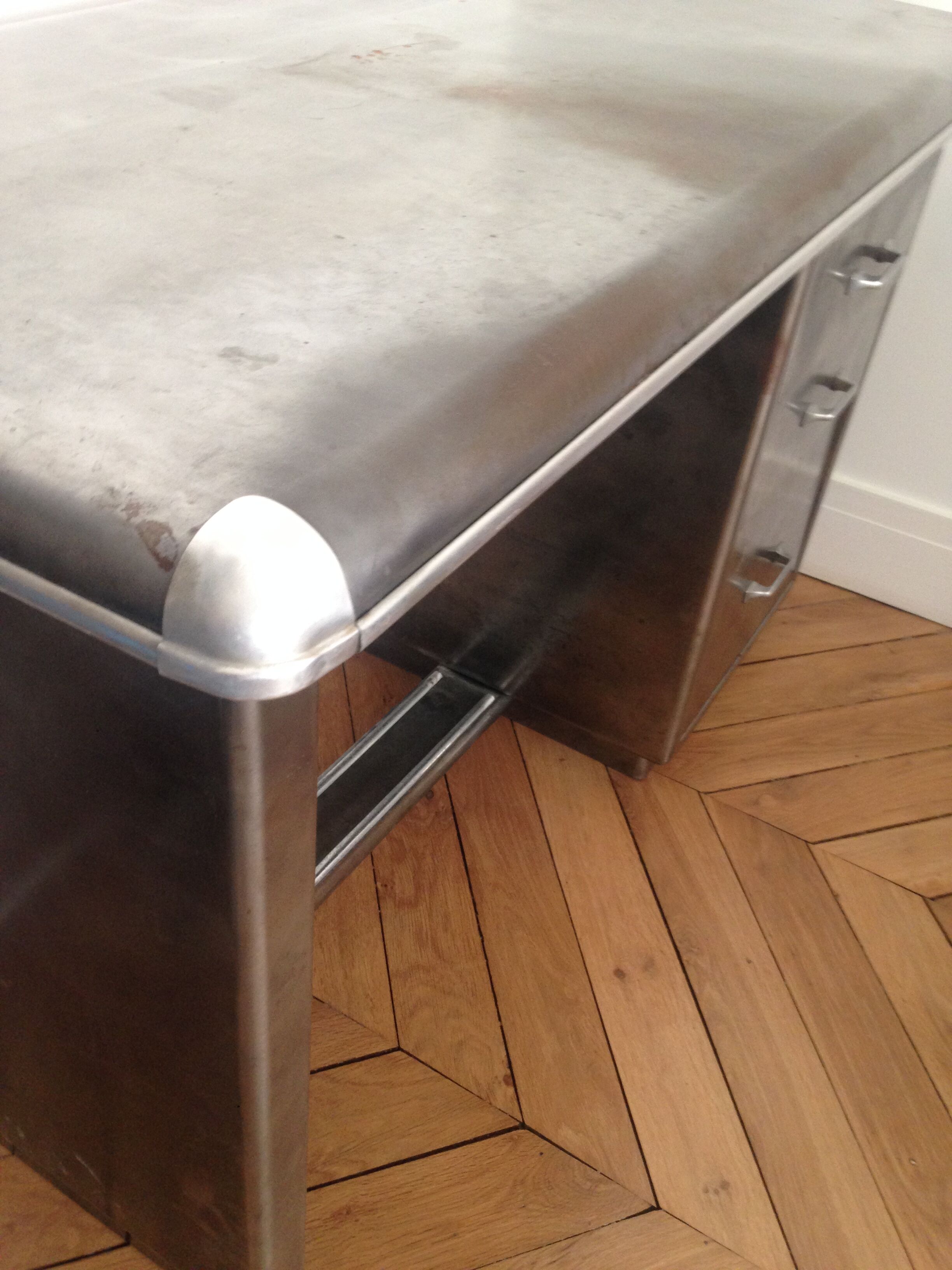 Industrial metal office