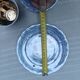 Vintage Marble Purple & Gold Interior Porcelain Coffee/Tea Trio -